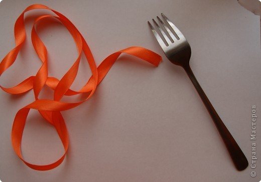 Бантик на вилке: мастер-класс со схемами, фото и видео
