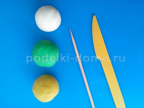 Цветы из пластилина поэтапно