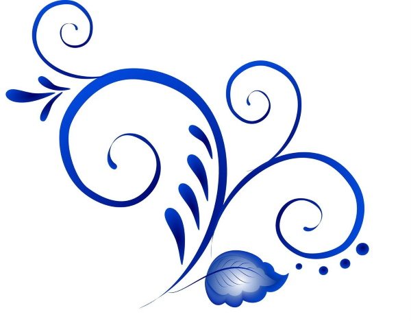 Гжель роспись для детей. Картинки, шаблоны, поэтапное рисование, история, узоры