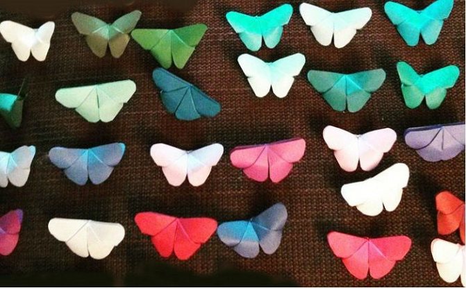 Как сложить бабочку