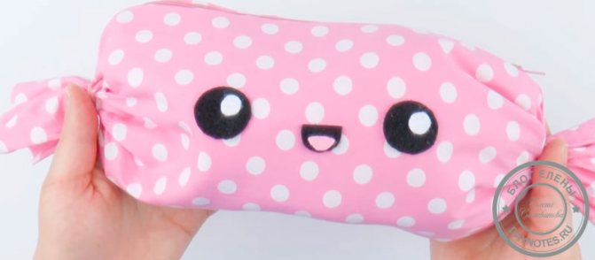 как сшить пенал для школы своими руками