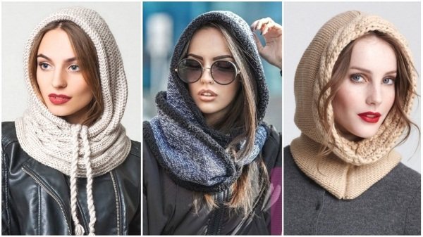 Как связать капор спицами для женщин и девочек. Схемы, новые модели