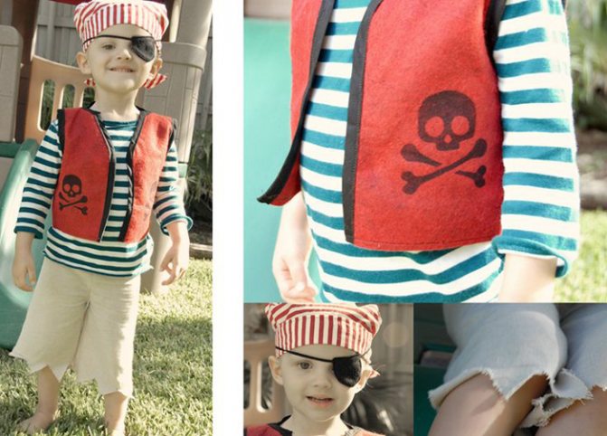 Костюм Пирата. Как сделать костюм пирата своими руками?