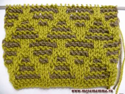 ленивые жаккарды спицами