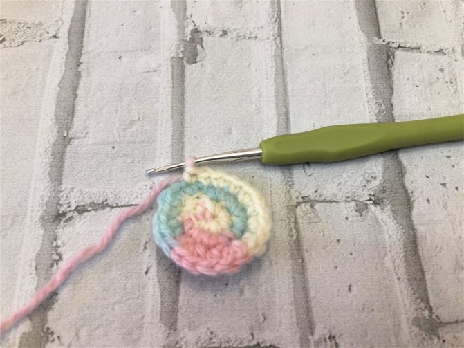 Мочалка – шар с наполнителем