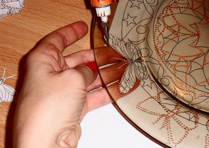 Обведение контура