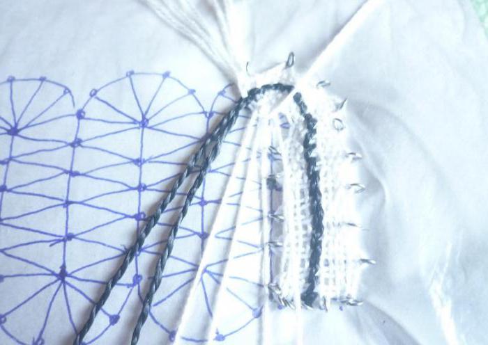 плетение кружева