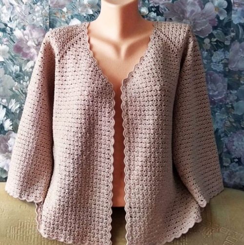 Реглан крючком сверху. Модели со схемами для женщин, детей: красивый жакет, ажурный, туника