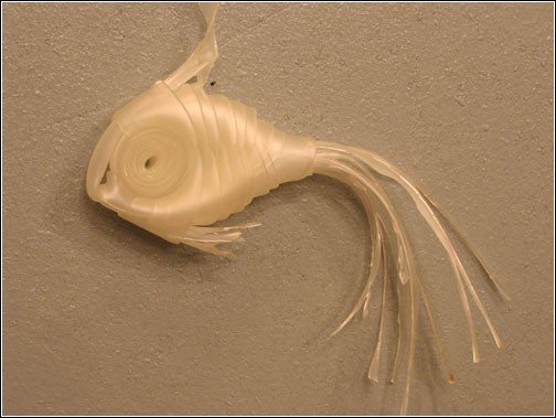 Рыбка из капельниц: мастер-класс с фото и видео