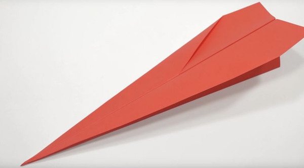 Сверхбыстрый бумажный самолётик