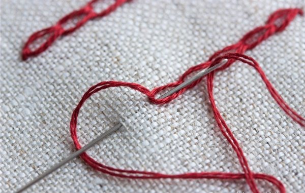Тамбурный шов иголкой пошагово. Как делать, подробная инструкция для начинающих, схема