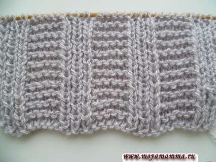узоры для вязания шарфов спицами