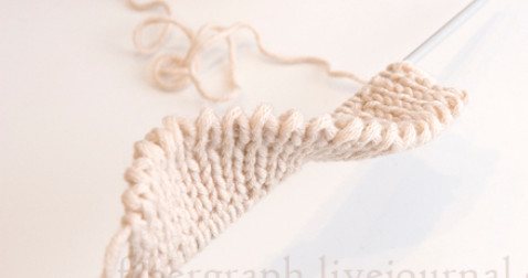 Вязание спицами: 16 вариантов наборного края... (Часть 1)