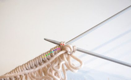 Вязание спицами: 16 вариантов наборного края... (Часть 1)