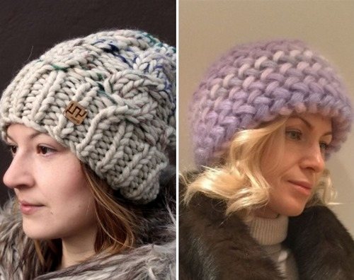Вязаные шапки для женщин 50 лет. Фото с описанием и схемами. Как вязать