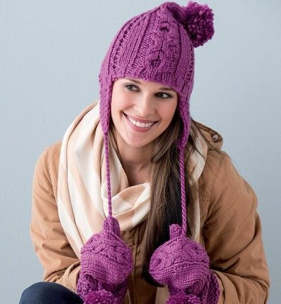 Вязаные шапки для женщин 50 лет. Фото с описанием и схемами. Как вязать