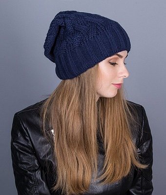 Вязаные шапки для женщин 50 лет. Фото с описанием и схемами. Как вязать